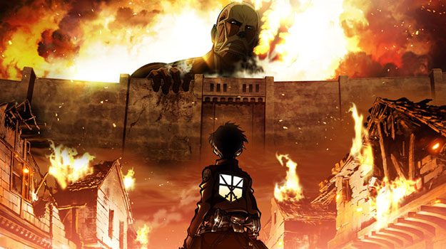 attack on titan - best war anime