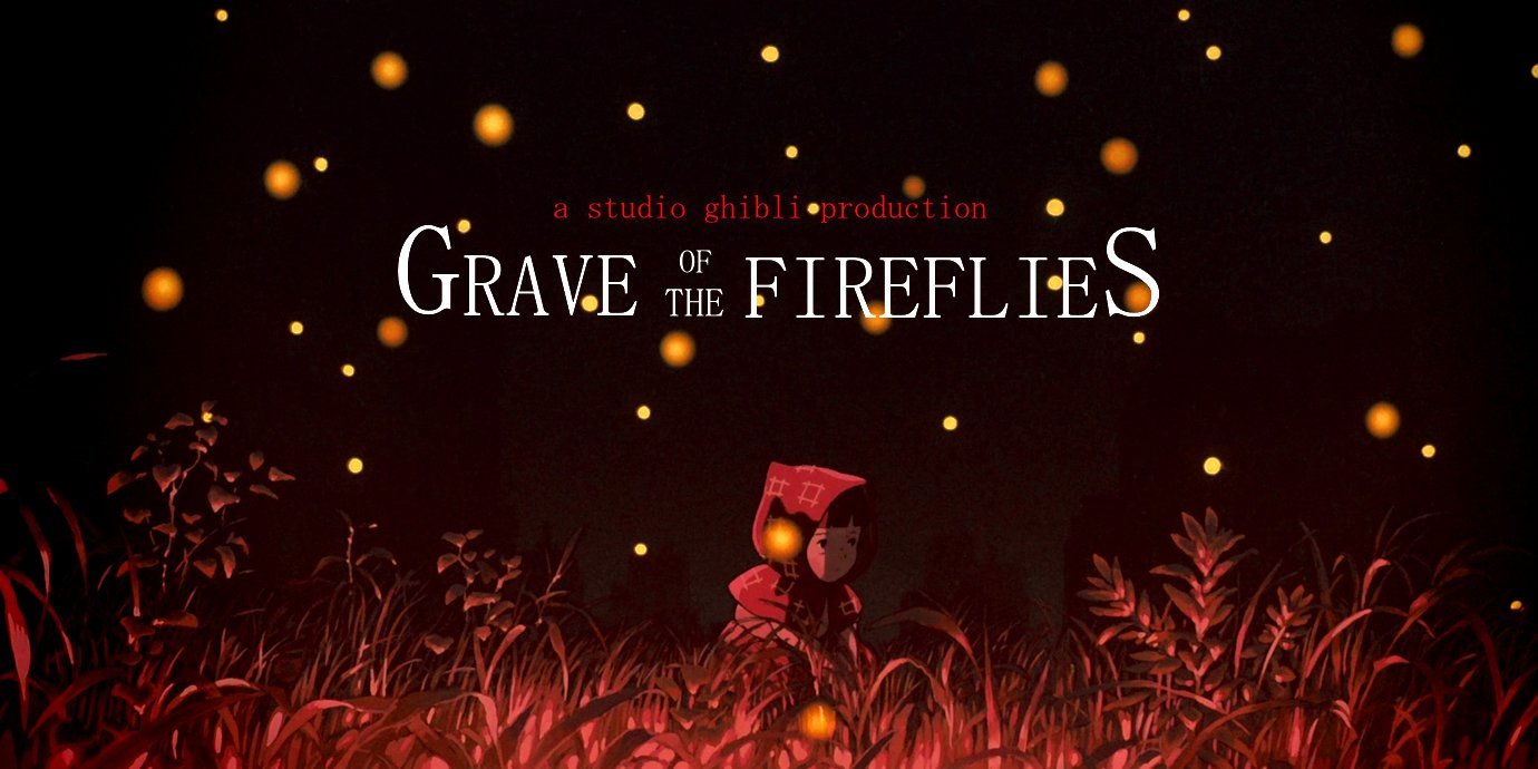 sad anime - grave of the fireflies