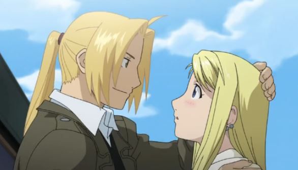 cutest anime couples - winry and edward
