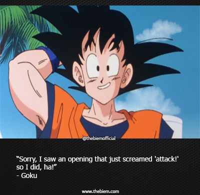 Goku quote