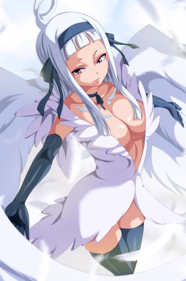 Sorano (Angel) - anime girls with white hair