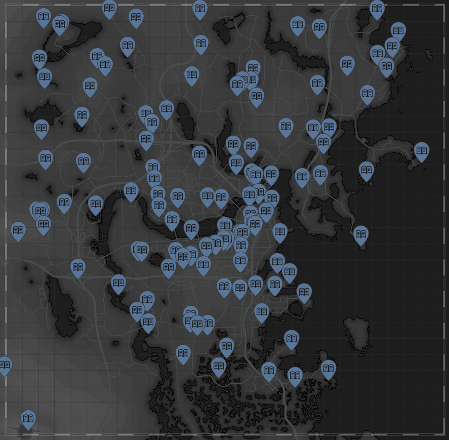 Magazines Fallout 4 Map Locations 