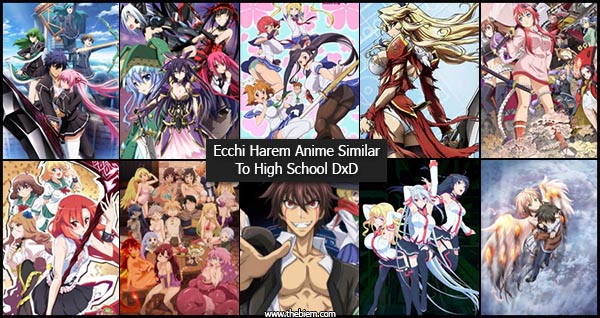 21 Ecchi Harem Anime Similar To High School DxD - 2022
