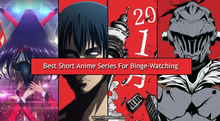 what are the best short anime series for binge watching?