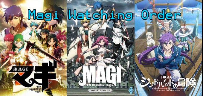 Magi: The Labyrinth Of Magic Season 1~3 Complete Anime DVD | Lazada