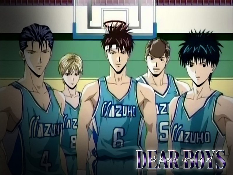 basketball anime - dear boys