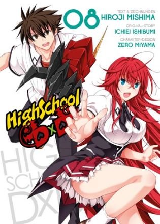 high school dxd - best ecchi manga