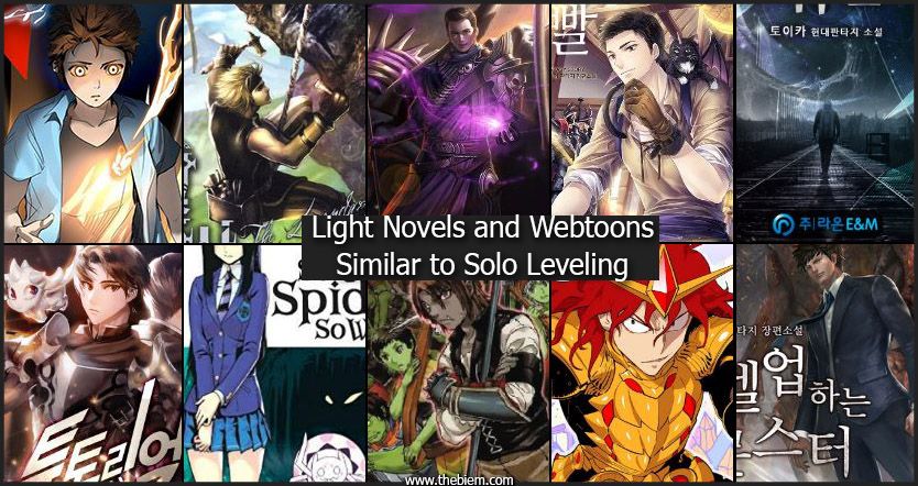Light Novels and Webtoons Similar to Solo Leveling