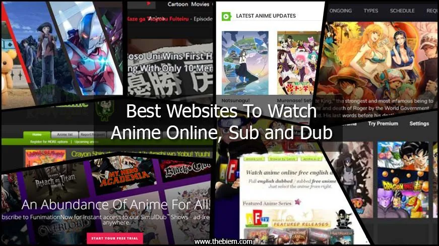 Watch Anime Online Websites