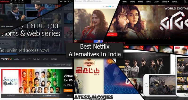 25 Best Netflix Alternatives Or Streaming Websites In India 2021