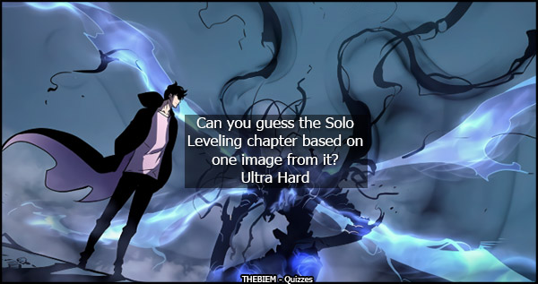 Can you guess the Solo Leveling chapter based on one image from it? Ultra Hard