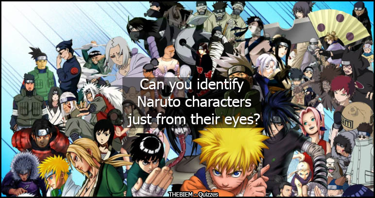 Can you identify Naruto characters just from their eyes?