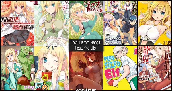 Ecchi Harem Manga Featuring Elfs