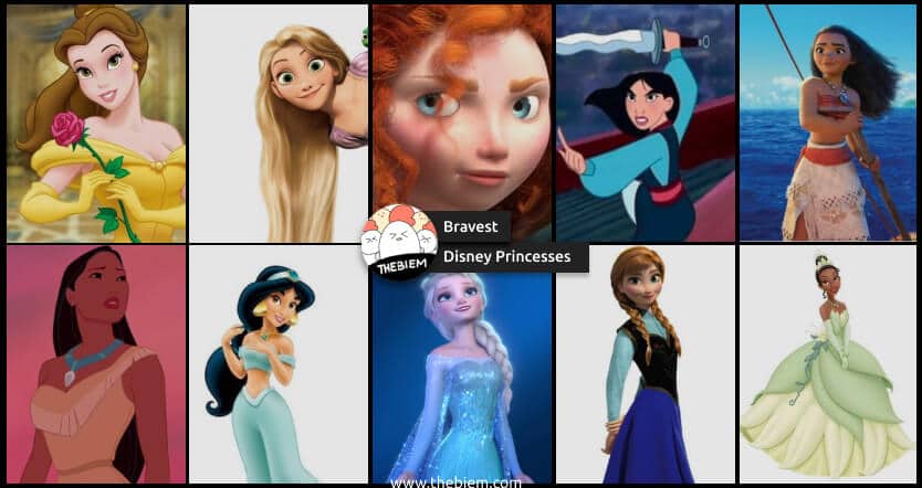 Bravest Disney Princesses