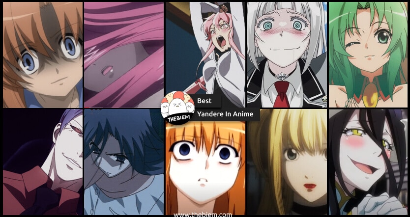 Top 30 Yandere Female & Male Characters In Anime 2022
