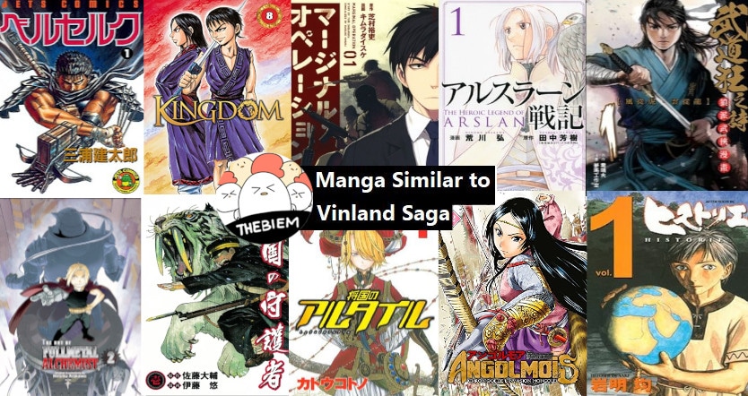 Top 8 Shonen Anime like Vinland Saga for those beginning their Anime Journey