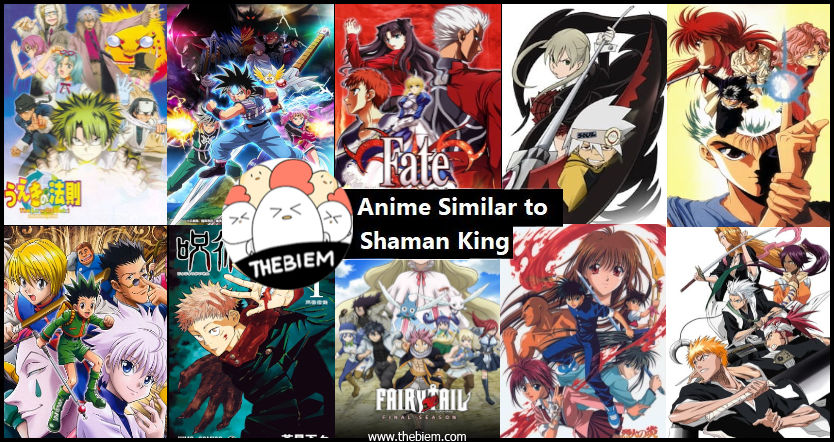 Anime Similar to Shaman King