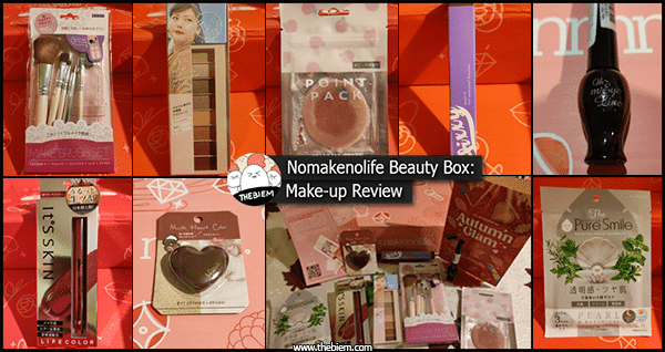 Nomake No Life Beatuy Box - November Edition - Japanase and Korean Make Up Review - Featured Image